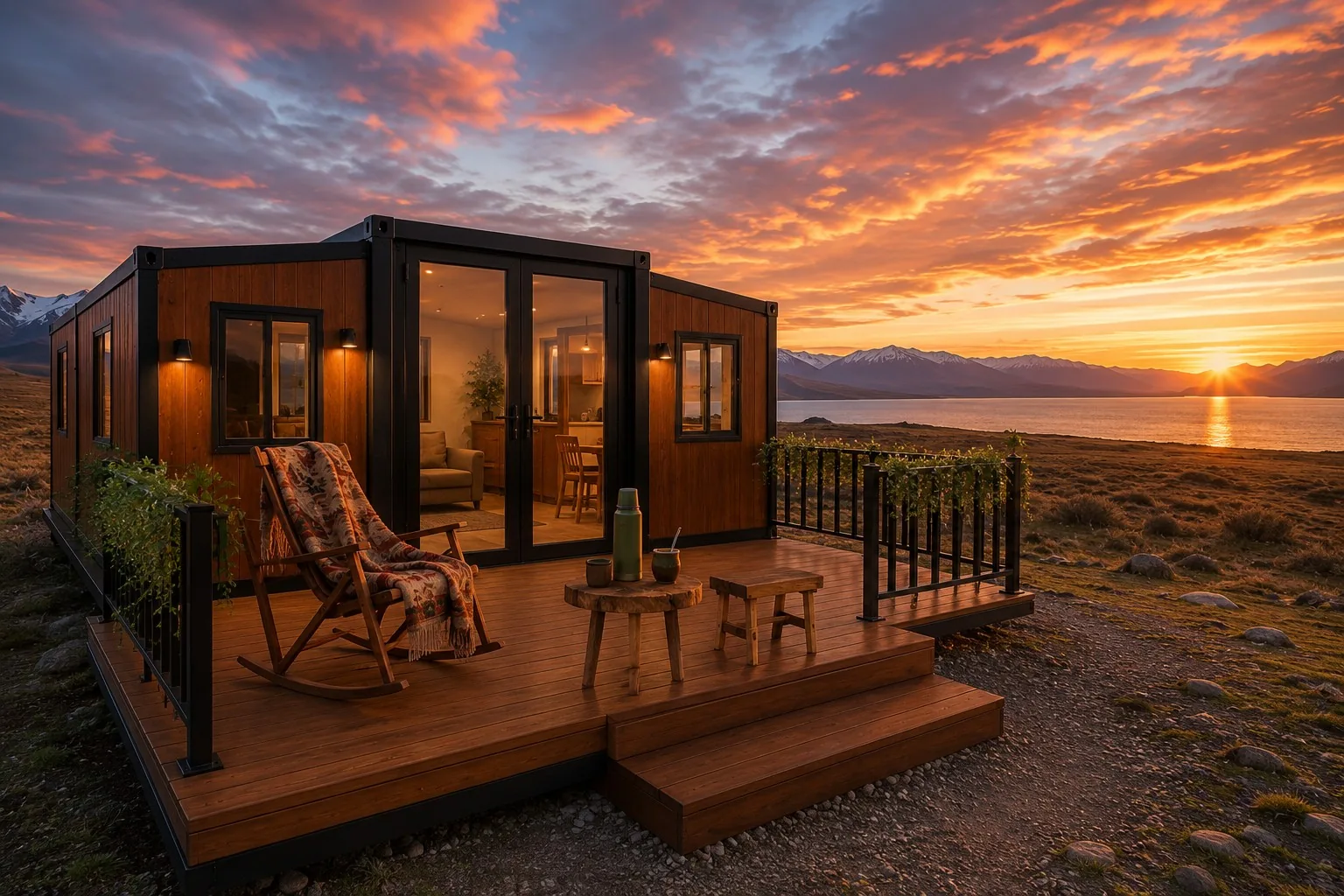 Vivienda modular en Patagonia